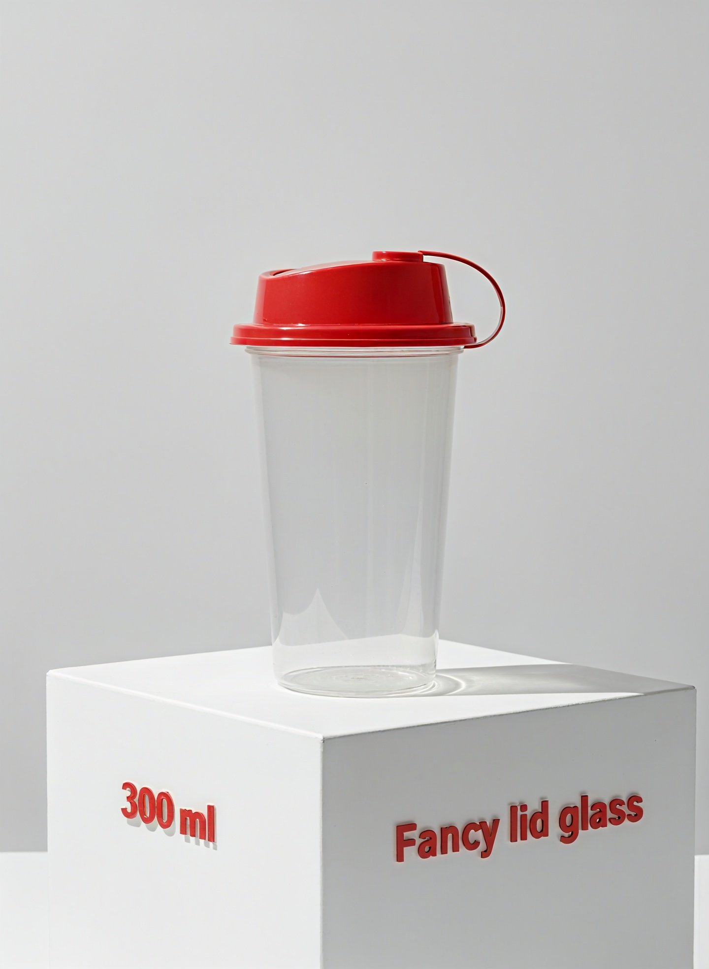 Premium 300 ML Glass Tumbler
